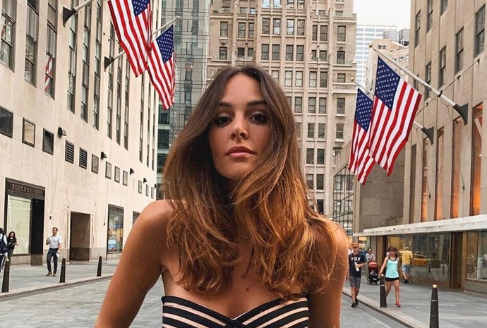 La diseñadora Rocío Osorno ha publicado esta foto de su luna de miel en Nueva York