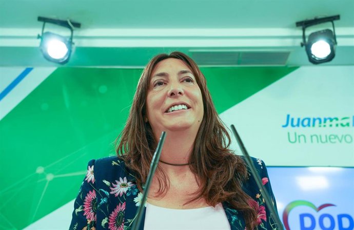 Rueda de prensa de la secretaria general del PP-A, Loles López.