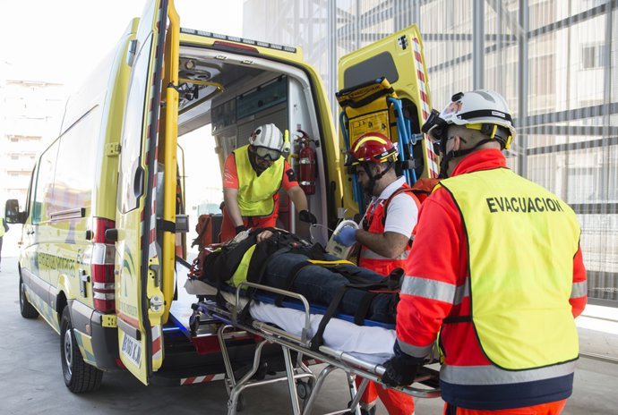 Emergencia llevada a cabo por el 061