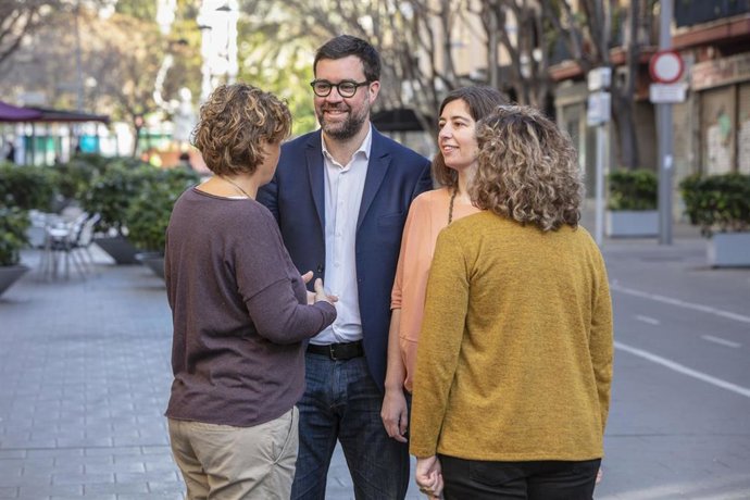 El representante de MÉS-Estimam Palma, Antoni Noguera.