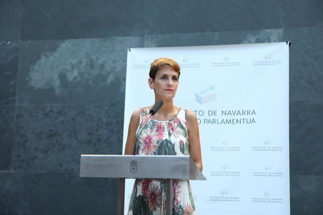 María Chivite tomará mañana posesión como presidenta del Gobierno de Navarra