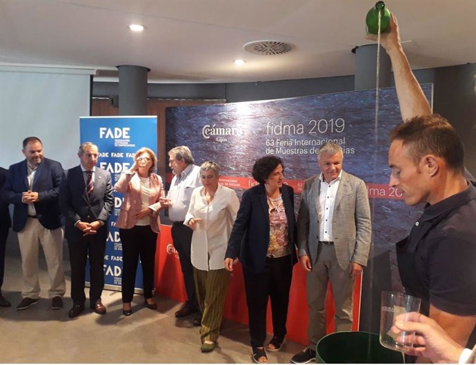 La consejera de Cultura, Política Llingüística y Turismo del Principado, Berta Piñán, participa en el Día del Turismo en la Fidma