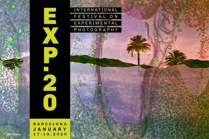 Imagen del cartel del festival de fotografía experimental EXP. 20.