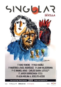 Cartel del festival Singular de Sevilla