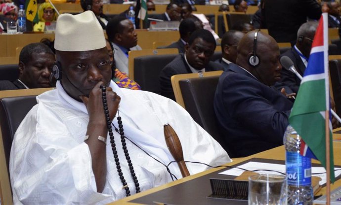 El ex presidente de Gambia Yahya Jamé