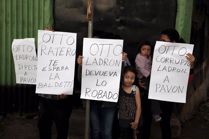 Protestas contra Otto Pérez Molina  