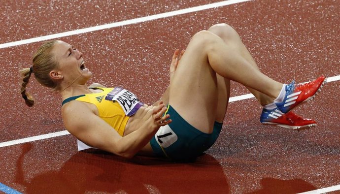 La australiana Sally Pearson gana la final de los 100 vallas de los Juegos Olímpicos Londres 2012
