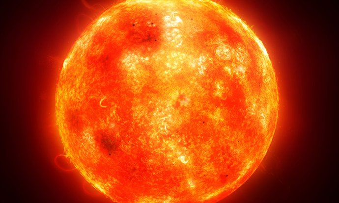Pulsos de plasma magnético forman remolinos gigantes en la atmósfera solar