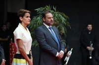 Ábalos valora la "importante responsabilidad" de Chivite por su "papel de centralidad en favor de la convivencia"