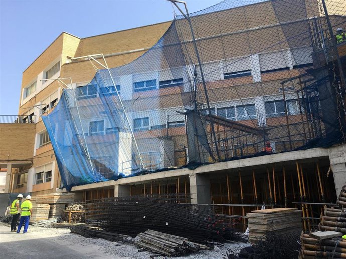 Obras de ampliación de las Urgencias del Hospital Regional de Málaga