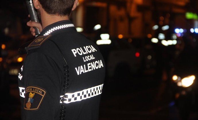 Un agente de la Policía Local de Valncia