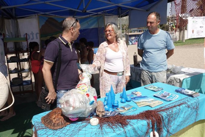 Teresa Porras en la jornada del mar