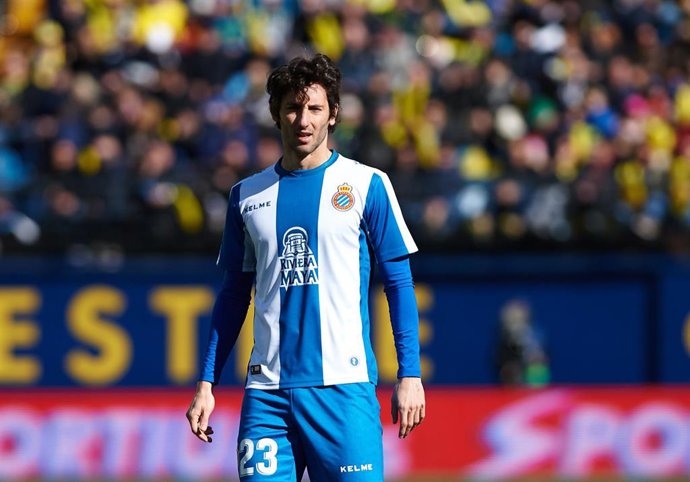 Esteban Granero durante un partido del RCD Espanyol