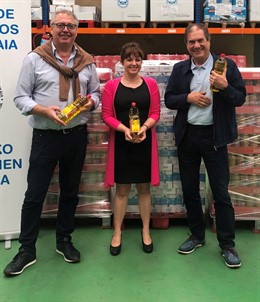 Mercadona entrega 2.500 kilos de productos de primera necesidad al Banco de Alim