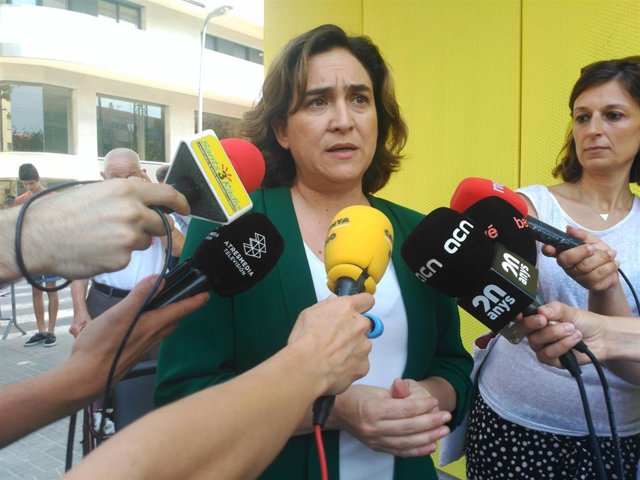 La alcaldesa de Barcelona, Ada Colau, en una imagen de archivo