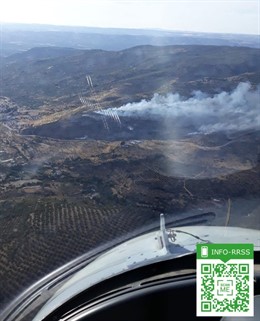 Incendios forestal en Beas de Segura (Jaén)
