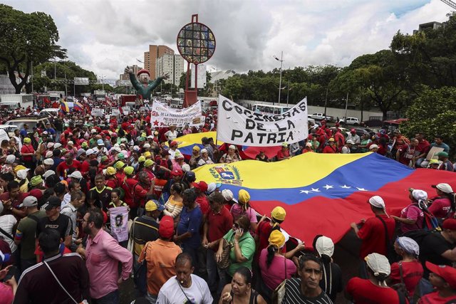 Manifestración contra el informe de la ONU en Caracas