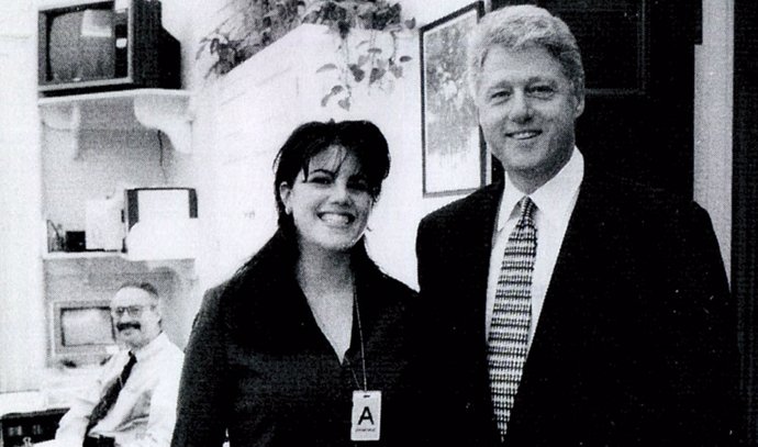 Monica Lewinsky y Bill Clinton