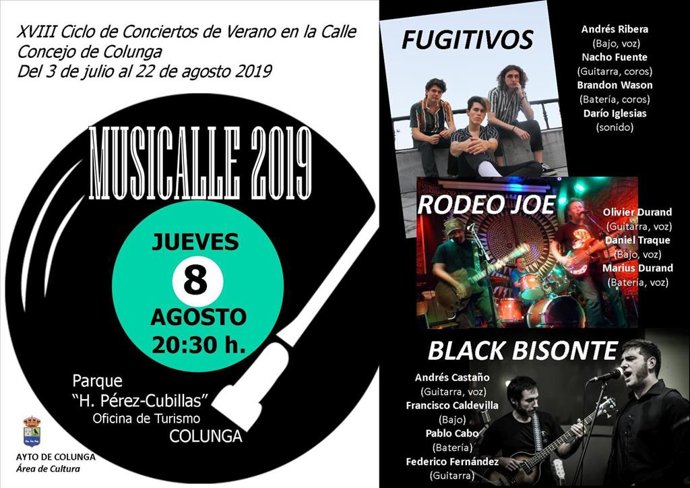 Cartel de 'Musicalle 2019'.