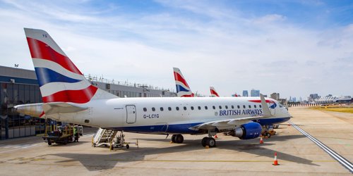 Avión de British Airways