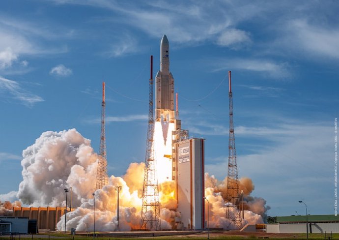 Europa lanza su segundo satélite EDRS, que envía información por láser
