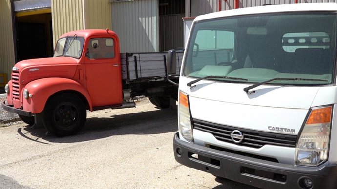 Uno de los camiones más antiguos fabricados en Ávila y uno de los últimos.