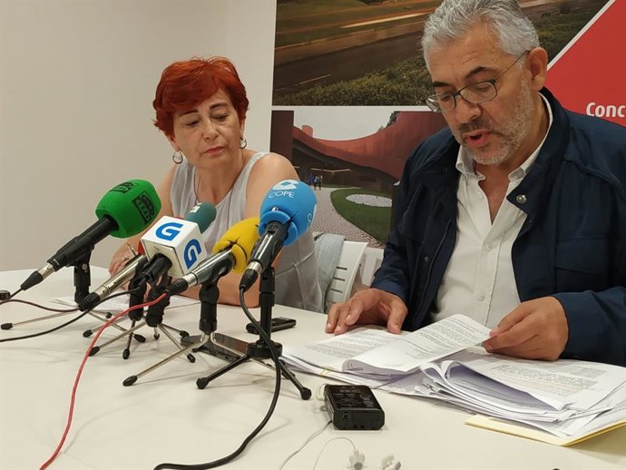 Rueda de prensa tras la Junta de Gobierno del Ayuntamiento de Lugo.