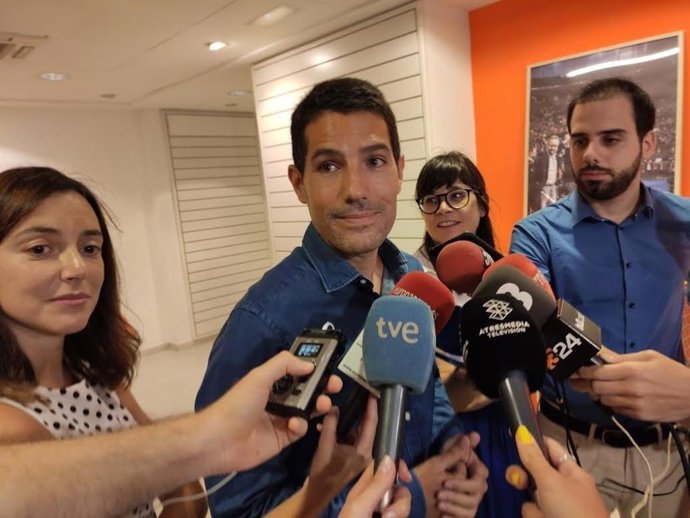 El diputado de Cs en el Parlament Nacho Martín Blanco