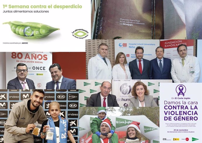 El Corte Inglés organizó más de 6.000 acciones y proyectos sociales, culturales y deportivos en 2018