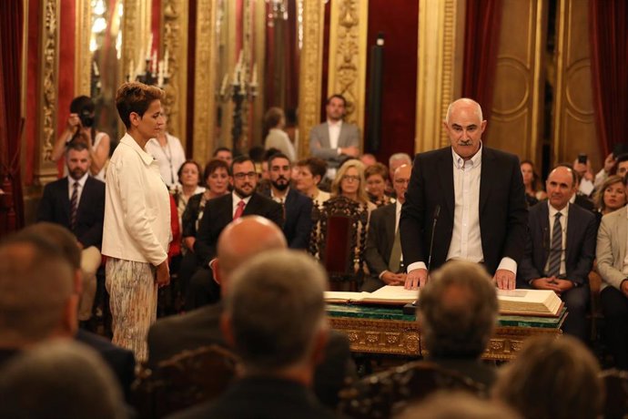 José María Aierdi, vicepresidente segundo y consejero de Ordenación del Territorrio, Vivienda, Paisaje y Proyectos Estratégicos