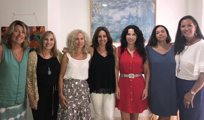 Rocío Ruiz visita el IAM en Huelva.