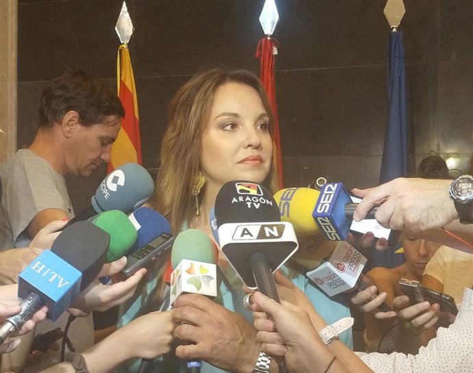 La consejera de Ciencia, Universidad y Sociedad del Conocimiento del Gobierno de Aragón, Maru Díaz.