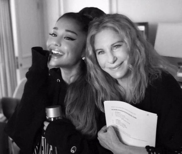 Ariana Grande y Barbra Streisand