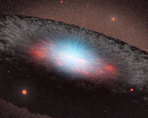 Resultado de imagen de El agujero negro supermasivo de la galaxia Holmberg 15A