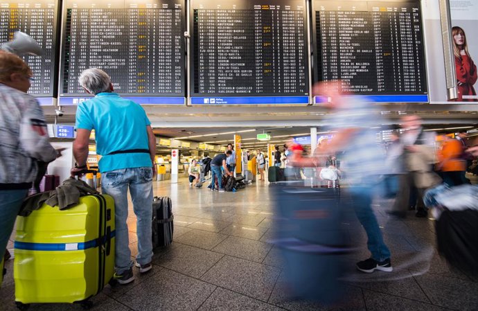 Aeropuerto de Frankfurt.