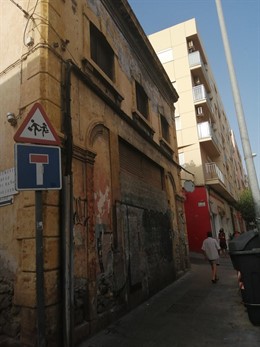 Edificio donde se localizó el cine Katiuska