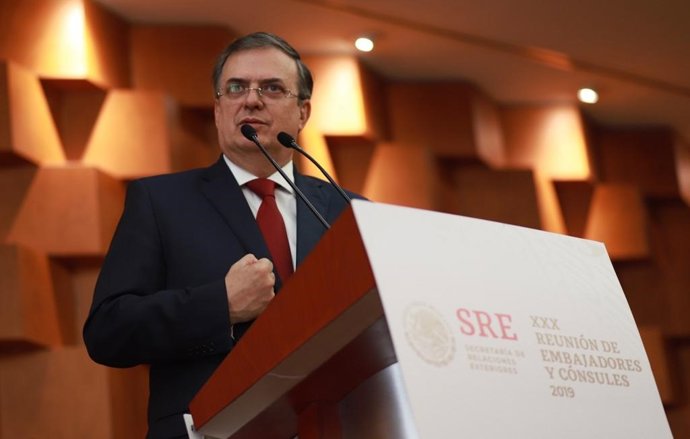 El ministro de Asuntos Exteriores de México, Marcelo Ebrard