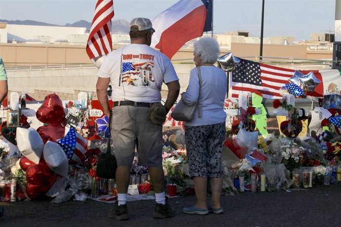 Homenaje a las víctimas del tiroteo de El Paso