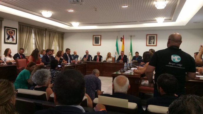 Pleno de investidura del Ayuntamiento de Mijas (Málaga)