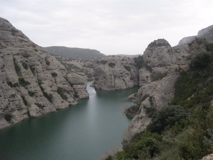 Embalse de Vadiello, en la provincia de Huesca.