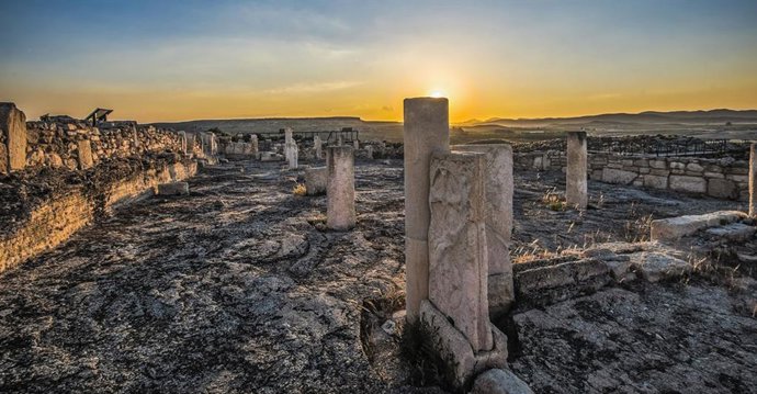 Imagen del parque arqueológico de El Tolmo de Minateda, en Hellín (Albacete).