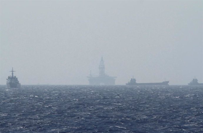Barco de reconocimiento chino cercano a la costa vietnamita