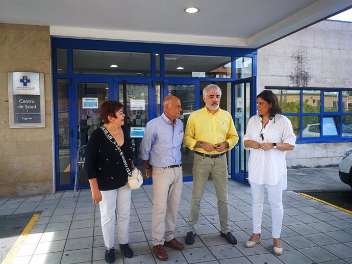 Visita de Beatriz Polledo al Centro de Salud de Lugones.