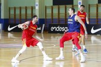 Rudy: "En los entrenamientos estoy jugando un poco más de escolta"