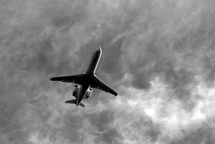 Avión en vuelo