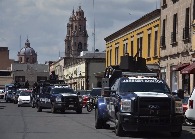 Policía en Michoacan (México) 