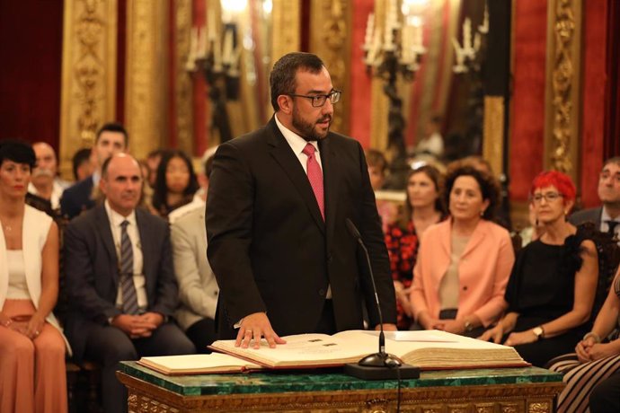 Javier Remírez, vicepresidente primero del Gobierno de Navarra y consejero de Presidencia, Igualdad, Función Pública e Interior