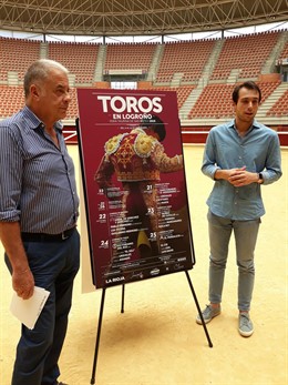 Oscar 'Chopera' y Manuel Martínez presentan la feria de toros de San Mateo en Logroño