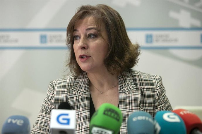Susana López Abella en rueda de prensa