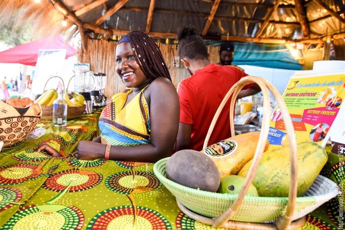 Zona de restauración del Rototom Sunsplash